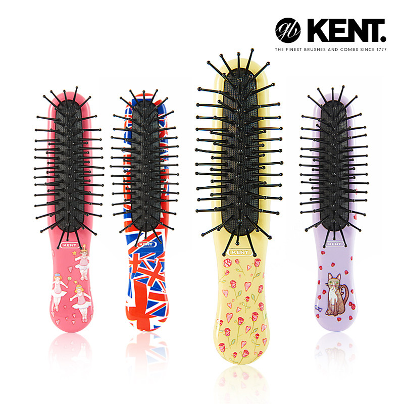 英国Kent肯特梳子女便携可爱按摩梳防静电美发气囊梳顺发不打结 67.16元