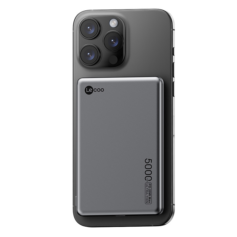 【3C认证】来酷磁吸款卡片无线充电宝数显MagSafe适用iPhone16ProMax苹果15小米14快充超薄小巧便携大容量