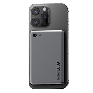 【3C认证】来酷磁吸款卡片无线充电宝数显MagSafe适用iPhone16ProMax苹果15小米14快充超薄小巧便携大容量