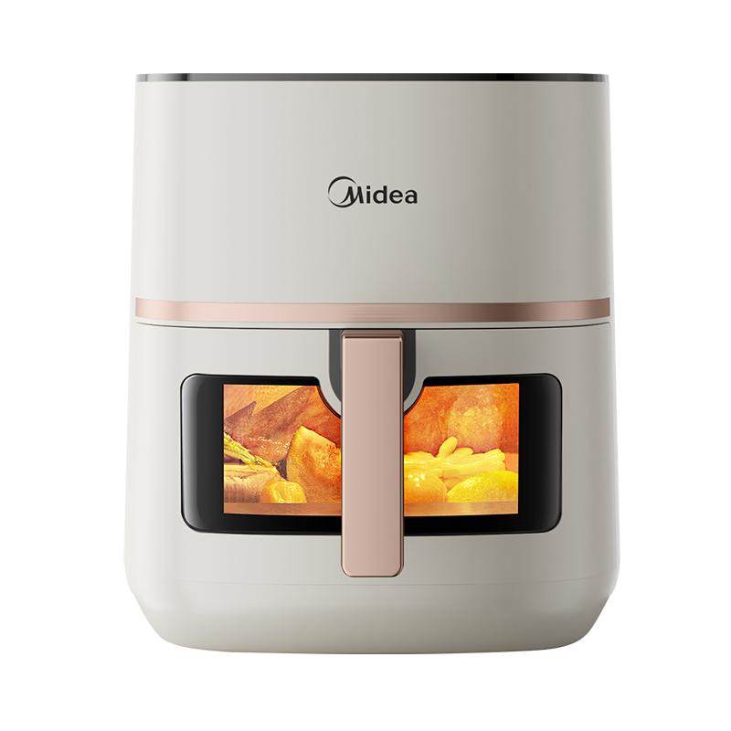 美的炎烤双热源空气炸锅家用2025年新款可视电烤箱大容量微波炉 269元