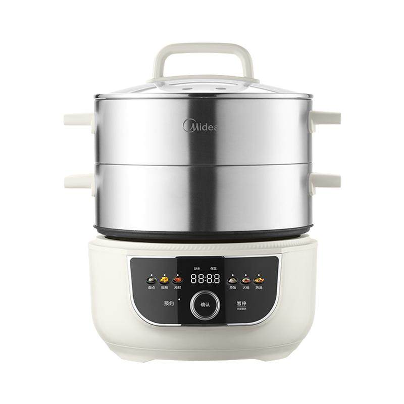 美的电蒸锅家用多功能三层大容量不锈钢电蒸箱蒸煮炖多功能一体锅 258.1元