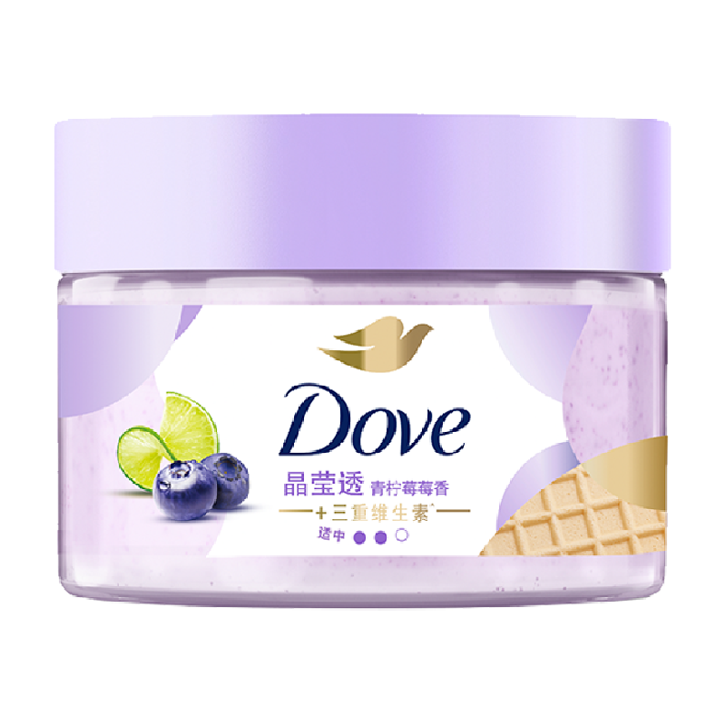 【孙颖莎同款】多芬青柠莓莓香滋润精华磨砂膏多款任选 40.9元