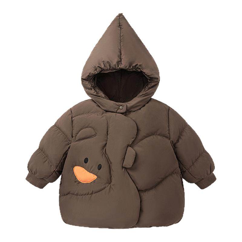 [真心绒]迷你巴拉巴拉男女童羽绒服宝宝三防连帽外套2025冬新品 259.9元