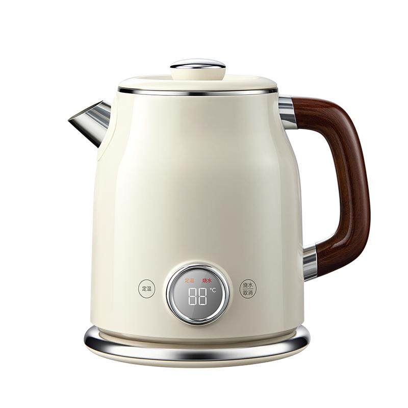 美的艺术家电热水壶家用烧水壶大容量316L不锈钢保温电开水壶新款 276元