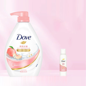 多芬沐浴露秋冬滋润柔嫩保湿肌肤男士女士牛奶沐浴乳大容量沐浴奶