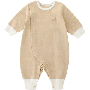 宝宝连体衣秋季初生儿莫代尔哈衣新生儿春秋爬爬服59码婴儿衣服