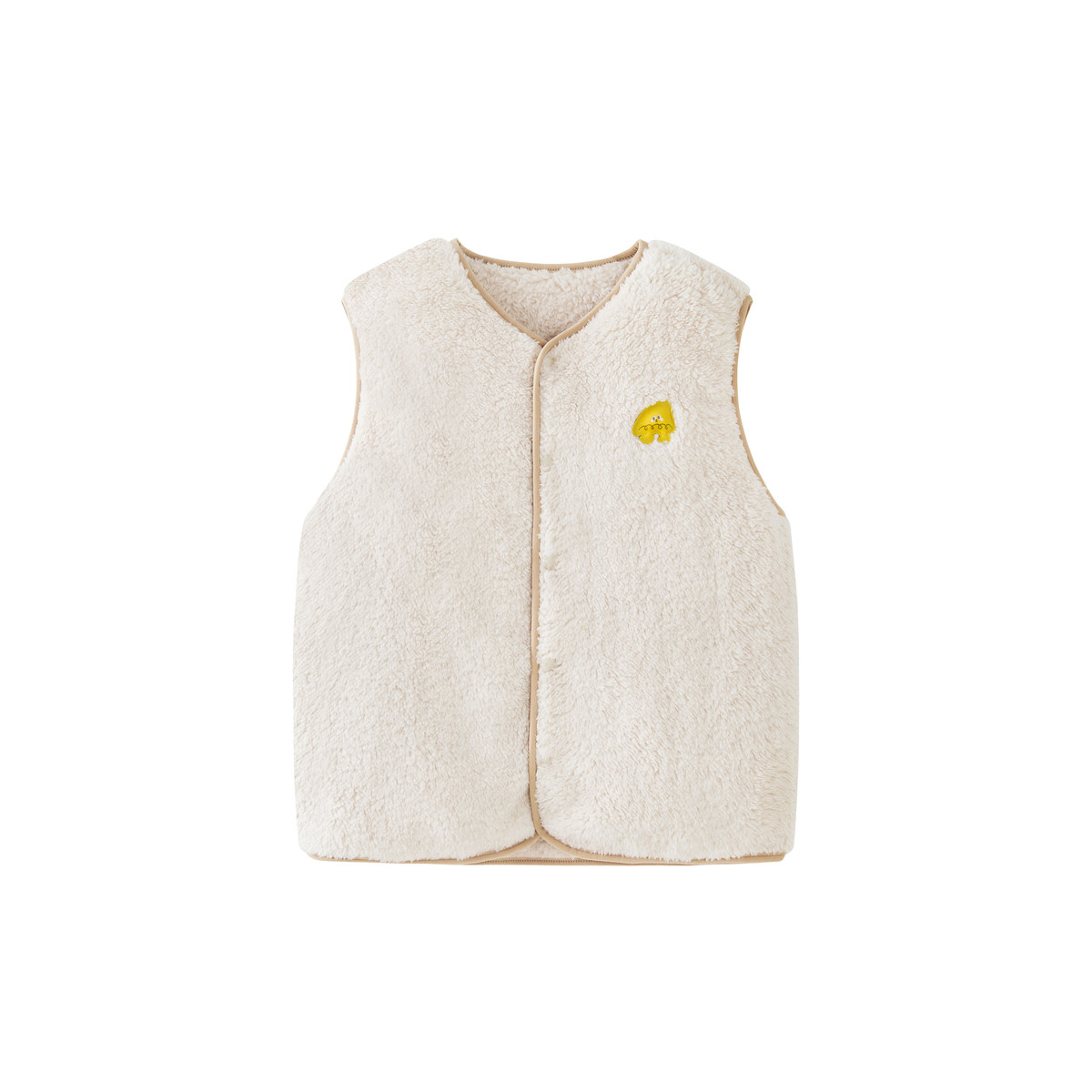 迷你巴拉巴拉男童女童打底背心冬季新款儿童宝宝家居毛绒保暖马甲 38.9元