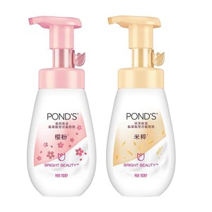 旁氏氨基酸系保湿洁面慕斯米粹洗面奶深层清洁温和清爽不紧绷