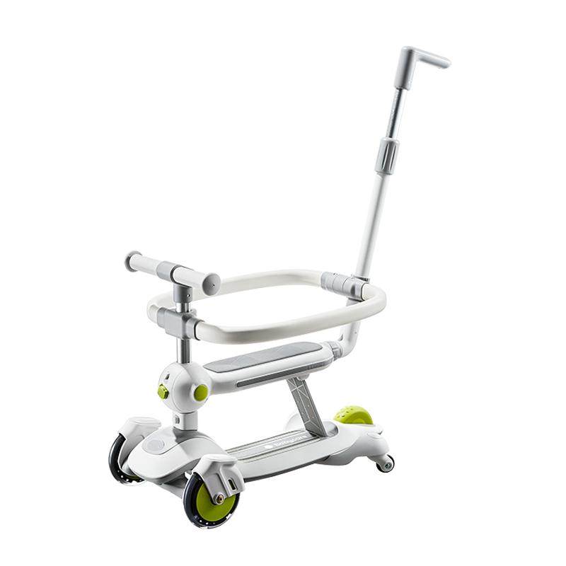 babycare儿童滑板车1到3岁6岁宝宝学步车滑行小孩六合一溜娃神器