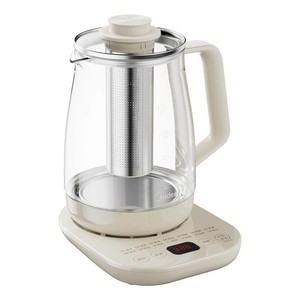 美的养生壶2L大容量玻璃多功能家用炖煮一体办公室煮茶器2025新款