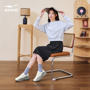 鸿星尔克男鞋2025秋冬休闲鞋板鞋运动跑步鞋百搭情侣运动鞋子