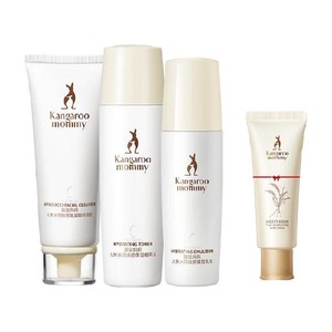 袋鼠妈妈准孕妇可用护肤品大米水乳套装补水保湿温和滋润