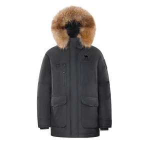 【鹅绒】骆驼羽神Ultra户外羽绒服冬新款男女三防外套工装派克服