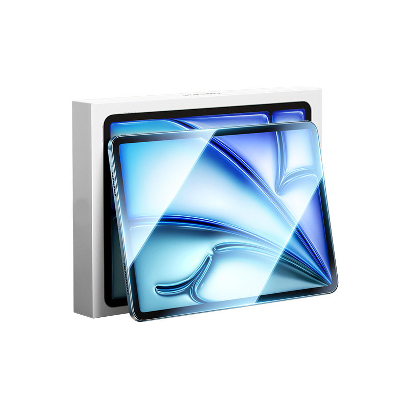 绿联2026款适用iPad11Air7钢化膜25Pro苹果6/5/4mini7第9十10代九21平板11寸a16保护223贴膜10.2全屏8防指纹4 14.4元