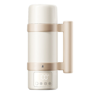 【3C认证】小白熊恒温杯婴儿专用冲奶外出便携无线电热水壶烧水杯