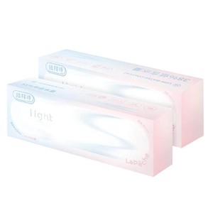 拉拜诗日抛双子片light小直径隐形眼镜双含水量30片旗舰