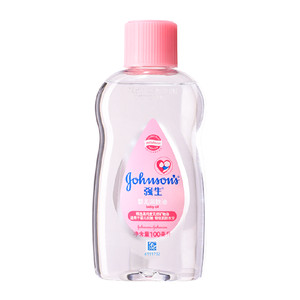 强生婴儿润肤油新生宝宝按摩抚触油天然保湿滋润100ml