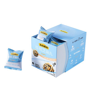 五谷磨房核桃芝麻丸办公室零食芝麻坚果丸子核桃仁健康小零食解馋