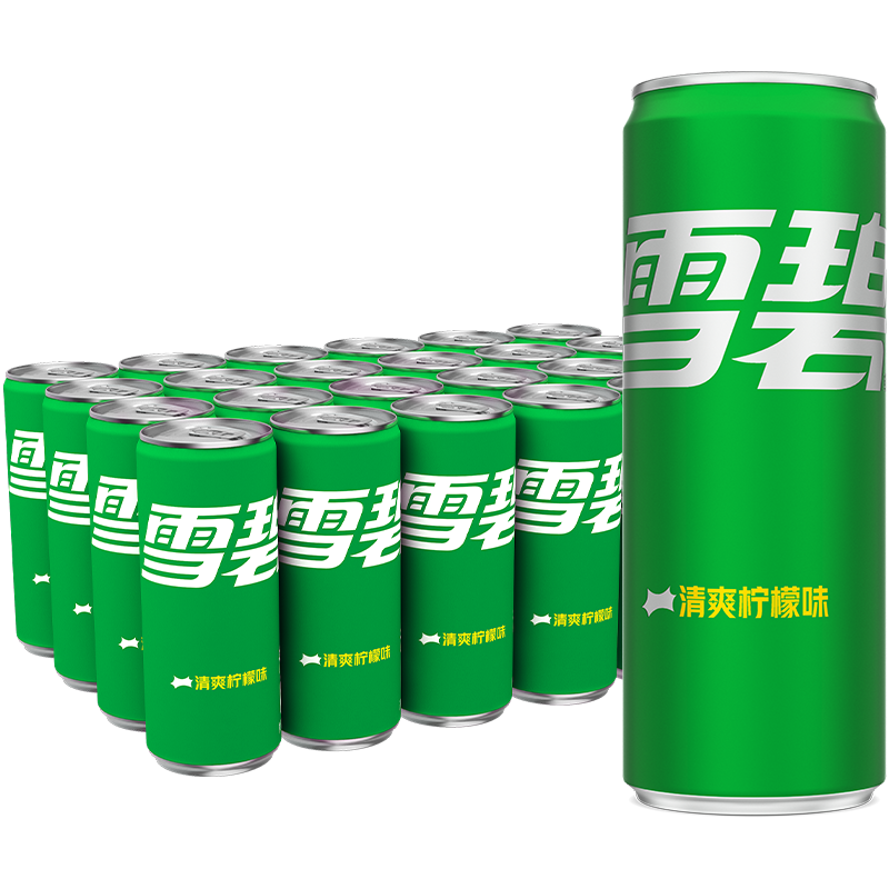 檀健次代言 雪碧碳酸饮料心动罐汽水多种包装自主选择 38.2元