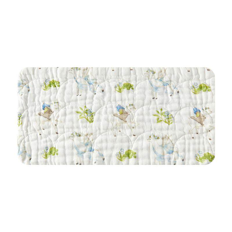 babycare新生儿云片枕头婴儿纱布透气吸汗宝宝枕头拍嗝巾0-3月 35元