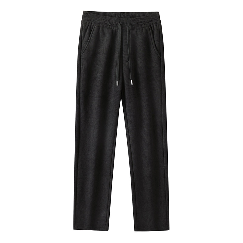 红蜻蜓男士灯芯绒休闲裤秋冬新款加绒加厚中年保暖长裤爸爸装裤子 39.9元