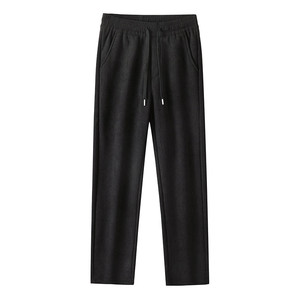 红蜻蜓男士灯芯绒休闲裤秋冬新款加绒加厚中年保暖长裤爸爸装裤子