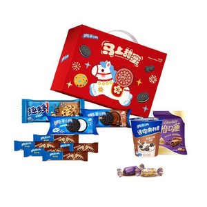 【年货节礼盒】奥利奥夹心饼干马年甜蜜鸿福年货礼盒416g