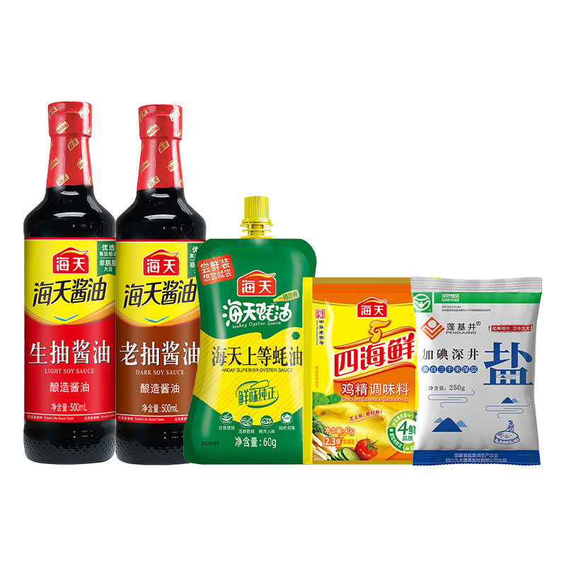 海天精制蚝油1kg炒菜凉拌点蘸耗油调味品蚝汁酱油老抽料酒酿造 11.46元