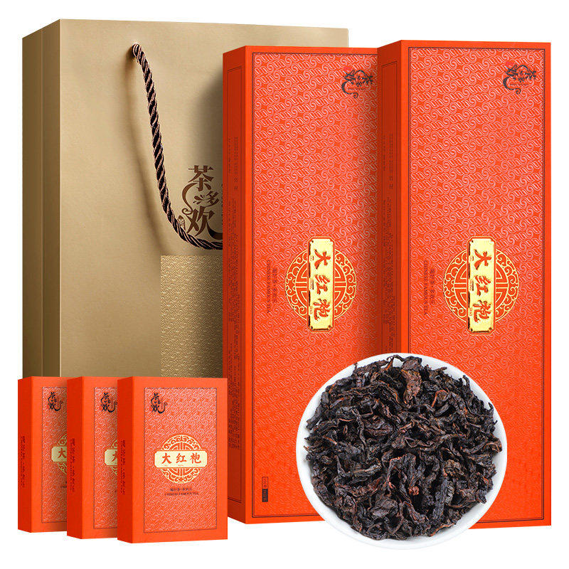 正宗安溪铁观音乌龙茶大红袍密香金骏眉小种红茶礼盒装送手提袋 49.9元