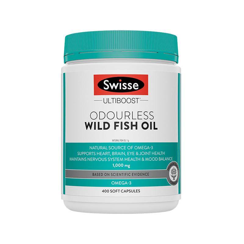 【自营】Swisse斯维诗深海鱼油软胶囊正品omega3成人养护正品鱼油 126.72元