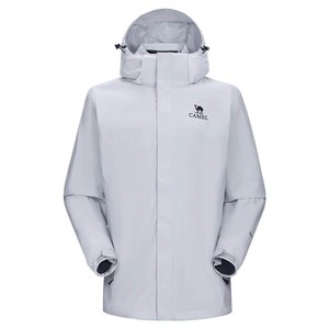 骆驼三合一冲锋衣女可拆卸户外2025秋冬新款抓绒三防外套登山服男