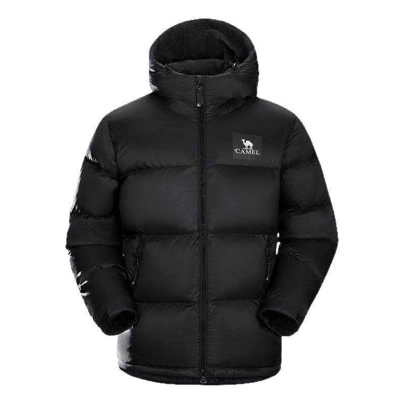 [黑钻5]骆驼男生羽绒服冬季户外加厚面包服男款羽绒衣外套女 539元