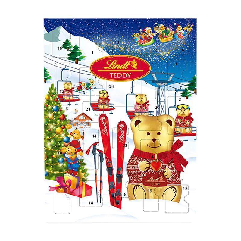 【正品行货】瑞士莲年货节礼盒节日泰迪熊软心巧克力冰雪之家170g 69元