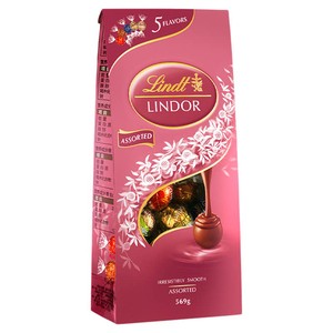 Lindt/瑞士莲官方正品软心精选牛奶巧克力569g零食休闲年货送礼