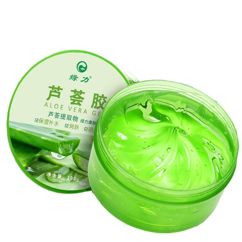 绿力芦荟胶300g补水滋润保湿大瓶装男女士专用正品官方旗舰店 9.8元