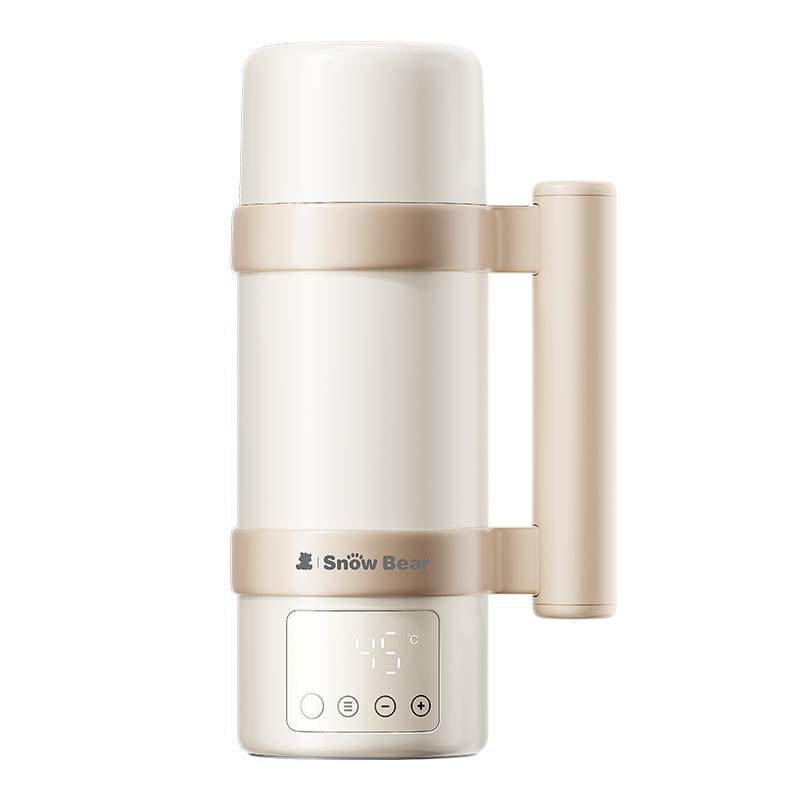 【3C认证】小白熊恒温杯婴儿专用冲奶外出便携无线电热水壶烧水杯 343.8元