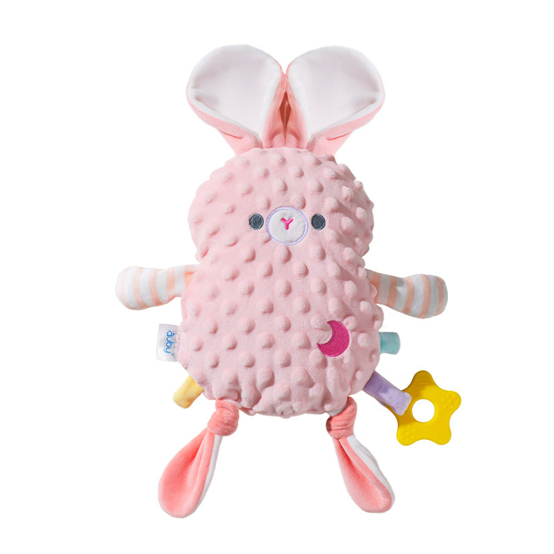 澳贝安抚巾兔新生婴儿安抚玩偶懒羊羊毛绒玩具可入口宝宝哄睡神器 23.9元