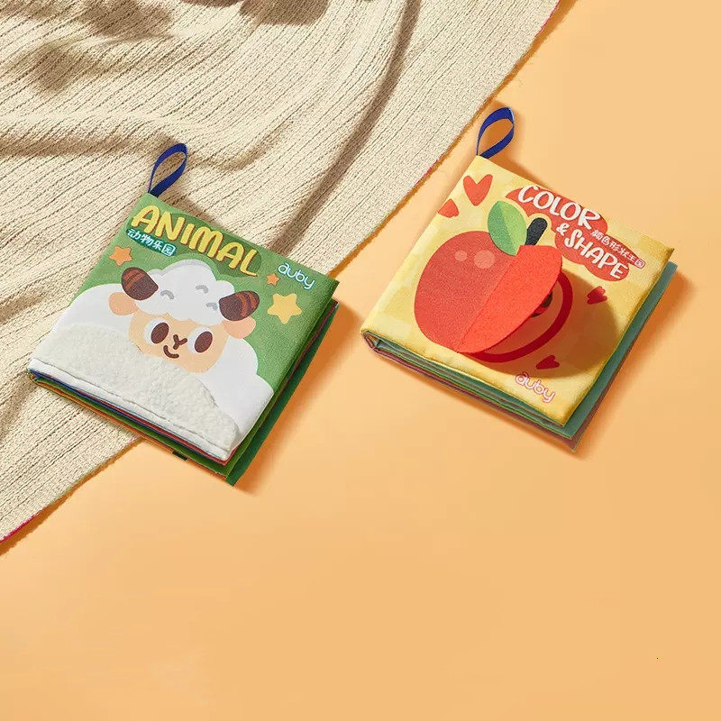 澳贝尾巴布书婴儿可啃咬撕撕书宝宝早教益智玩具启蒙生日周岁礼物 19.6元