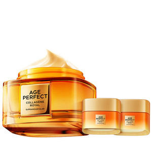 欧莱雅第四代小蜜罐面霜紧致抗皱抗老秋冬季滋润胶原护肤礼物