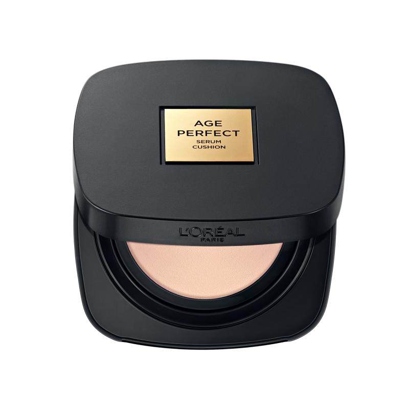 欧莱雅金致臻颜黑金气垫滋润干皮防晒遮瑕持久不脱妆官方正品 314元