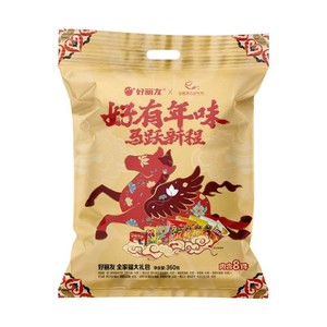 好丽友好有年味全家福大礼包360g营养早餐面包蛋糕下午茶礼袋