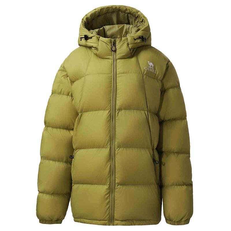 【气凝胶】骆驼男装冬季加厚羽绒服男女防风防水保暖面包服外套 399元
