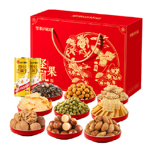 洽洽高端进化论坚果礼盒健康零食爆款网红送礼长辈孕妇年货恰恰
