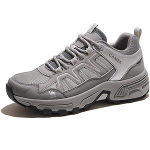 骆驼登山鞋女士户外鞋防滑秋冬加绒运动爬山专业徒步鞋缓震男鞋子