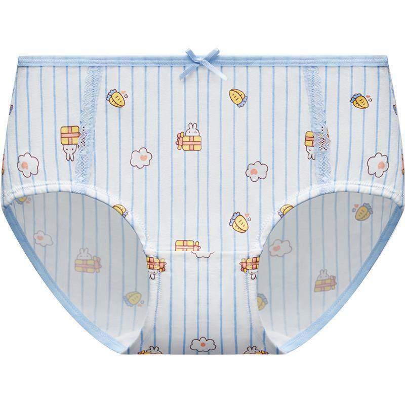 红豆居家女童内裤儿童三角纯棉抑菌短裤宝宝平角四角裤女孩不夹PP 29.9元