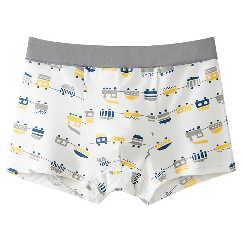 红豆居家男童内裤纯棉莫代尔大童平角抗菌短裤儿童四角裤衩青少年 39.9元