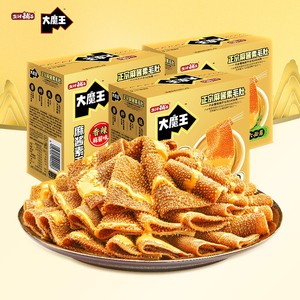 盐津铺子大魔王麻酱素毛肚零食小吃休闲食品年货礼包独立包装解馋