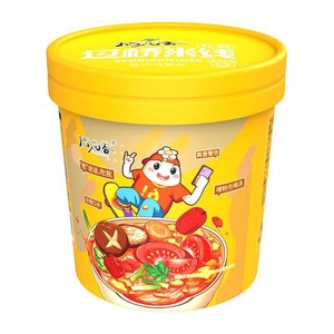 【拍6件划算】稻花香过桥米线冲泡速食番茄味方便粉丝泡面单桶装