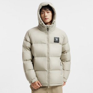 骆驼黑钻5PLUS 男装羽绒服加厚保暖连帽拒水羽绒服面包服短外套冬