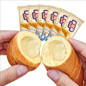 宾堡多菲角夹心牛角面包整箱美味点心办公室下午茶早餐代餐营养搭